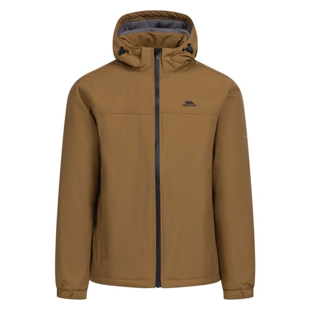 Trespass Mens Macsween Waterproof Jacket / Light Brown